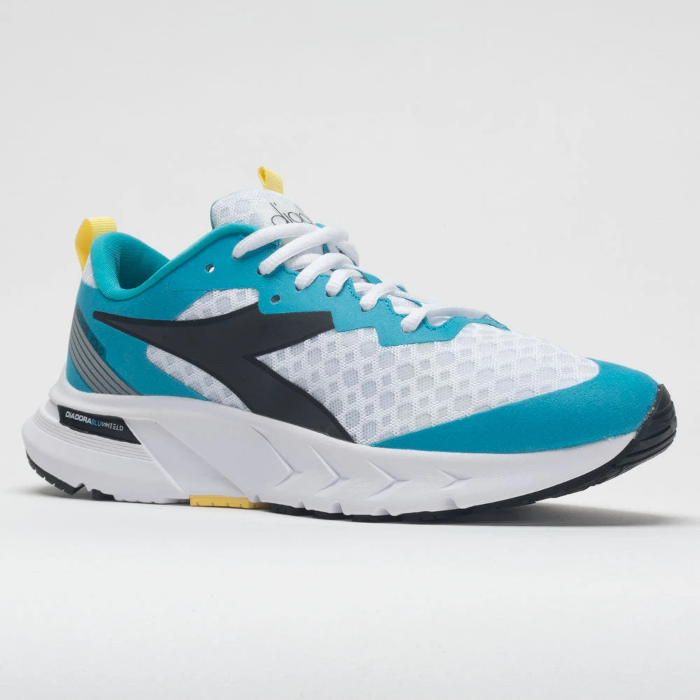 Diadora Mythos Blushield Volo Women's White/Scuba Blue 7 Diadora Mythos Blushield Volo Women's White/Scuba Blue - Image 5