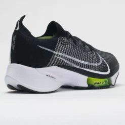 Nike Air Zoom Tempo Next% Men's Black/White/Volt -Famous Sneaker Store 046303 6