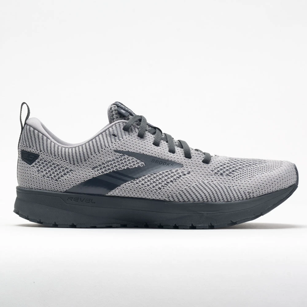 Brooks Revel 5 Men's Ebony/Alloy/Metallic 3 Brooks Revel 5 Men's Ebony/Alloy/Metallic