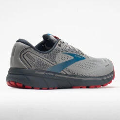 Brooks Ghost 14 Men's Gray/Blue/Red -Famous Sneaker Store 047273 6