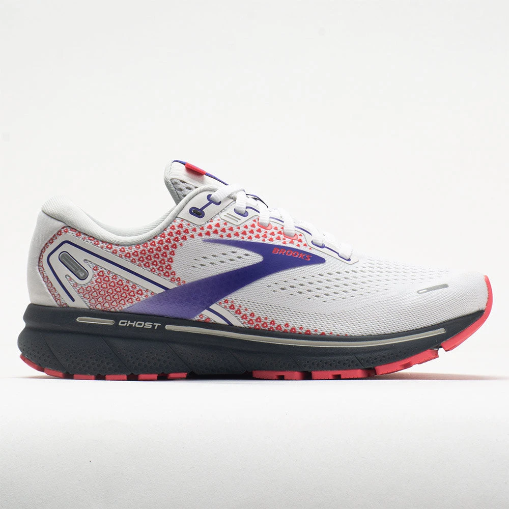 Brooks Ghost 14 Women's White/Purple/Coral 3 Brooks Ghost 14 Women's White/Purple/Coral