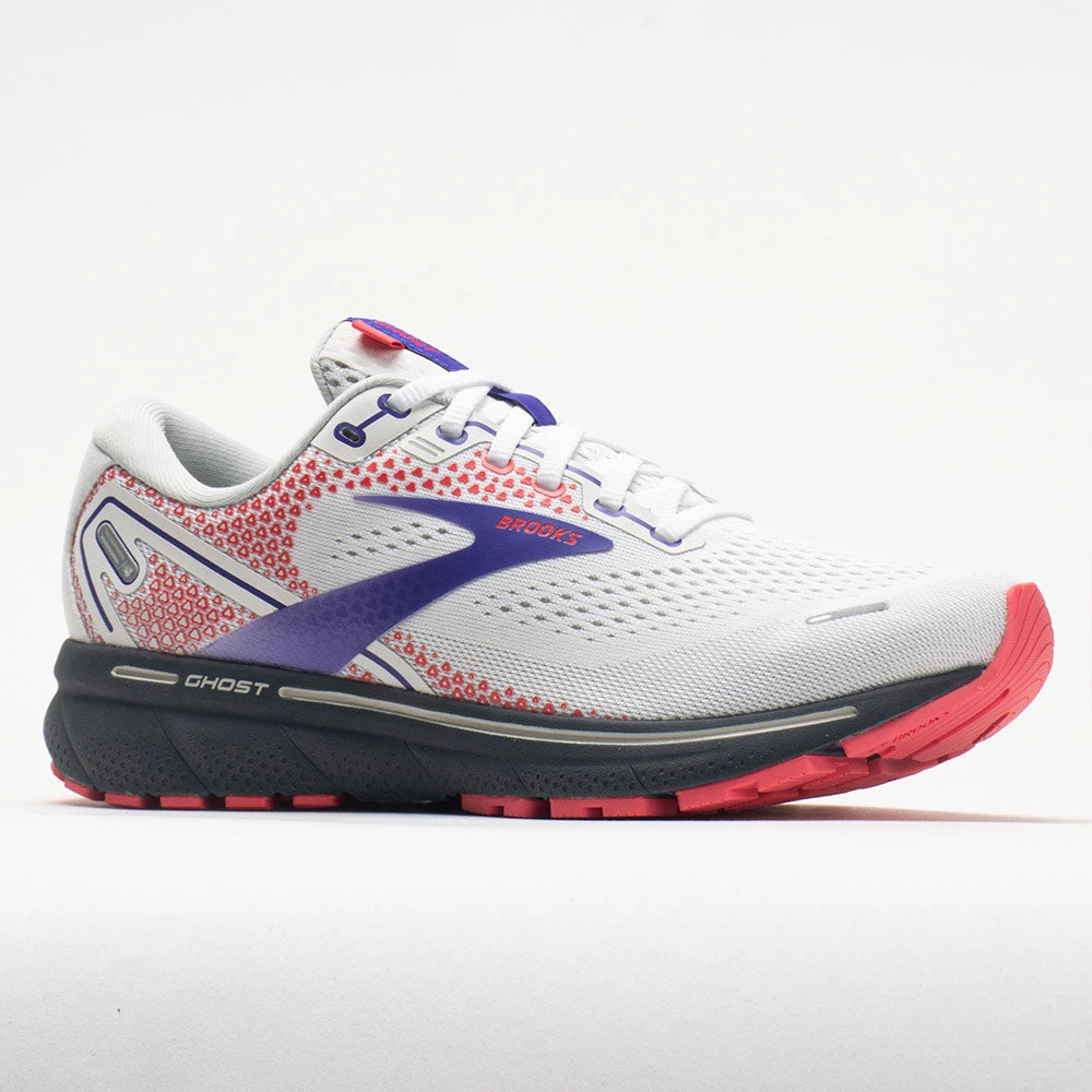Brooks Ghost 14 Women's White/Purple/Coral 7 Brooks Ghost 14 Women's White/Purple/Coral - Image 5