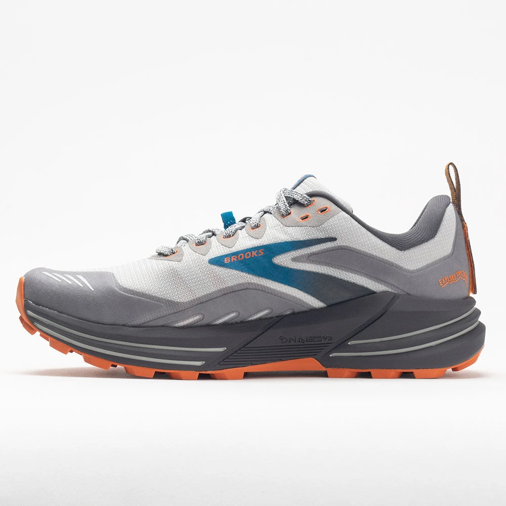 Brooks Cascadia 16 Men's Oyster Mushroom/Orange 4 Brooks Cascadia 16 Men's Oyster Mushroom/Orange - Image 2