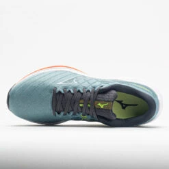 Mizuno Wave Inspire 18 Men's Smoke Blue/White 10 Mizuno Wave Inspire 18 Men's Smoke Blue/White -Famous Sneaker Store 047592 2