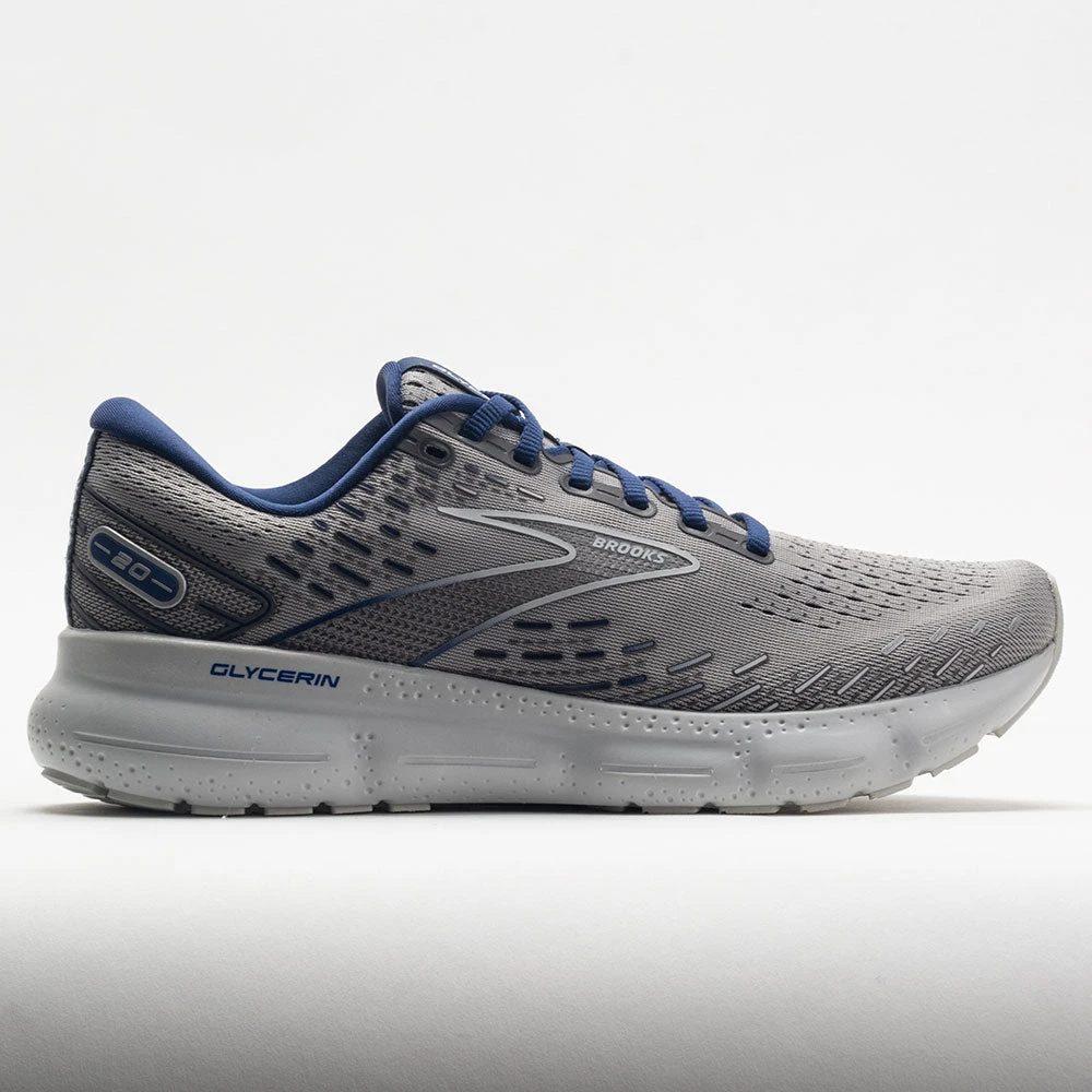 Brooks Glycerin 20 Men's Alloy/Grey/Blue Depths 3 Brooks Glycerin 20 Men's Alloy/Grey/Blue Depths