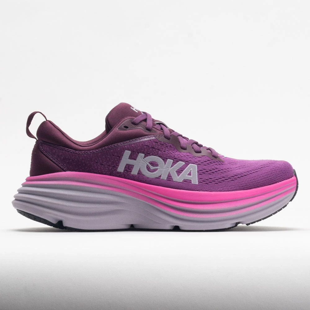 HOKA Bondi 8 Women's Beautyberry/Grape Wine 3 HOKA Bondi 8 Women's Beautyberry/Grape Wine