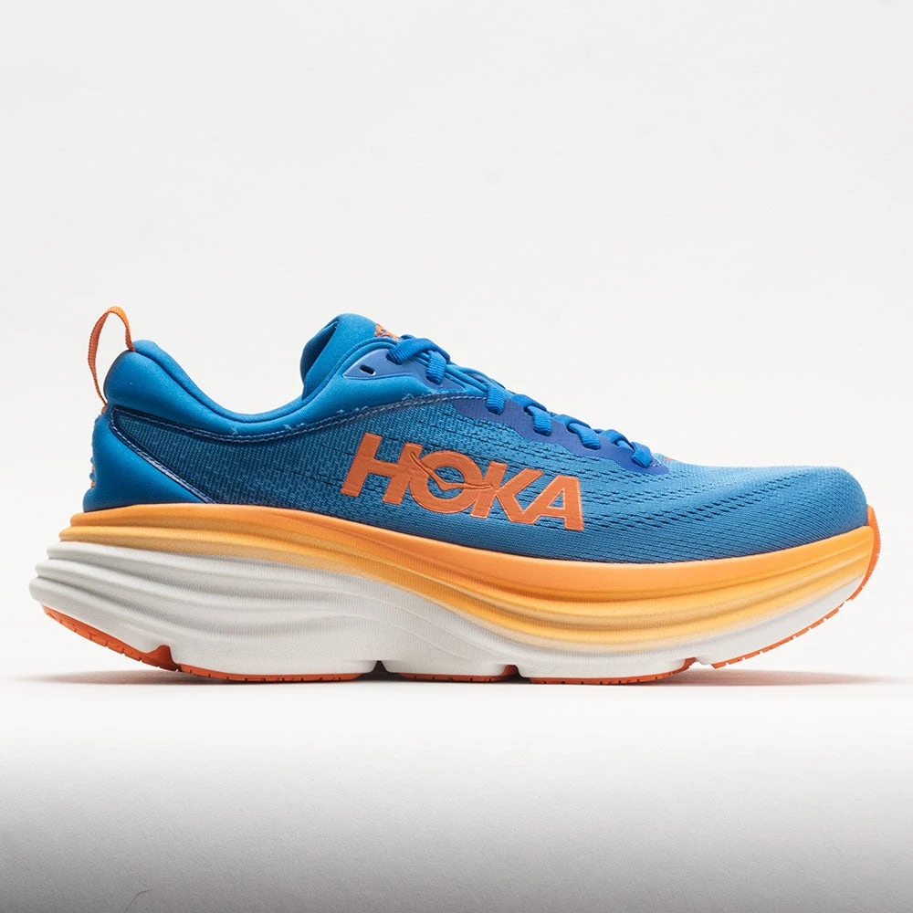 HOKA Bondi 8 Men's Coastal Sky/Vibrant Orange 3 HOKA Bondi 8 Men's Coastal Sky/Vibrant Orange
