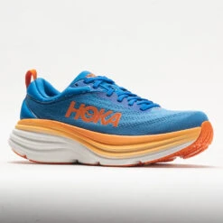 HOKA Bondi 8 Men's Coastal Sky/Vibrant Orange 12 HOKA Bondi 8 Men's Coastal Sky/Vibrant Orange -Famous Sneaker Store 049225 5