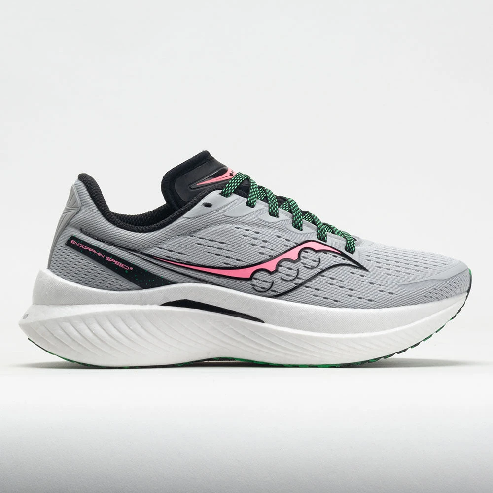 Saucony Endorphin Speed 3 Women's Concrete/ViZi 3 Saucony Endorphin Speed 3 Women's Concrete/ViZi