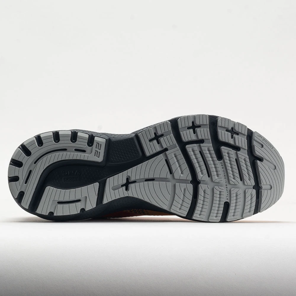 Brooks Adrenaline GTS 22 Men's Orange/Pearl/High Rise 6 Brooks Adrenaline GTS 22 Men's Orange/Pearl/High Rise - Image 4