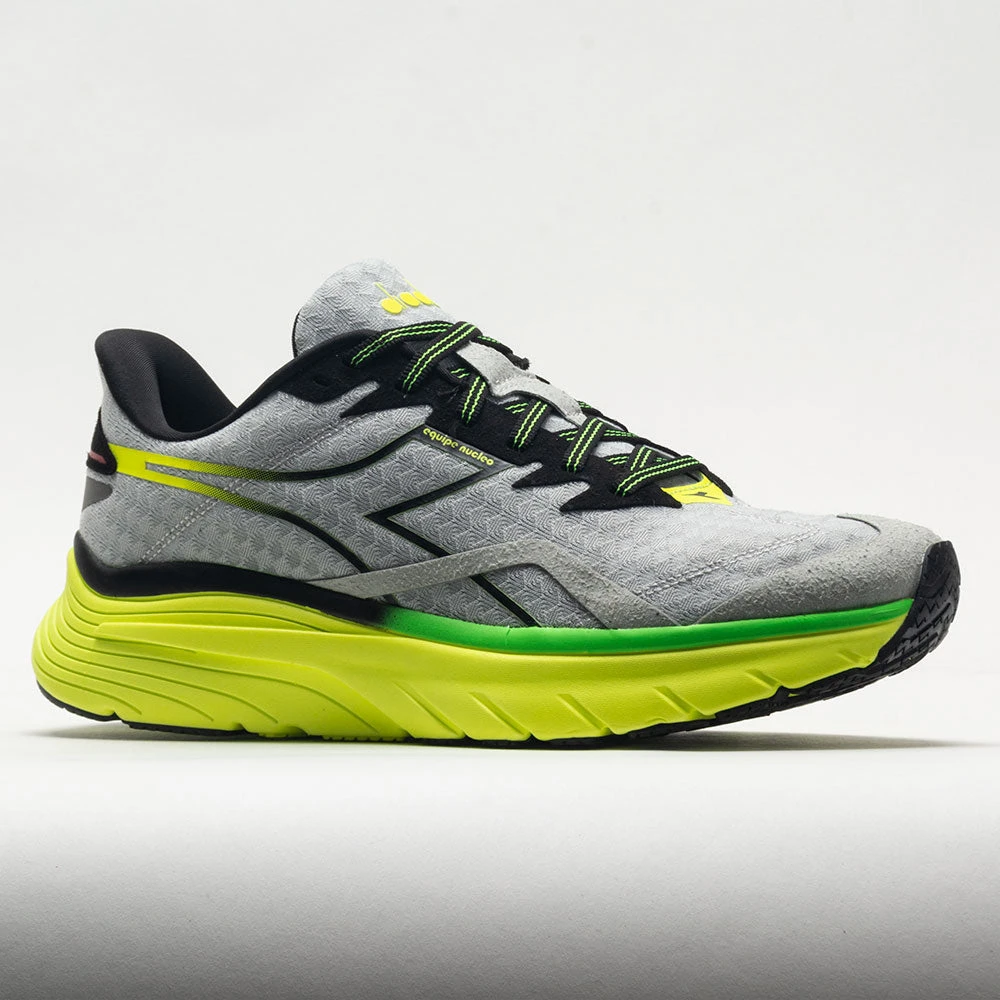 Diadora Equipe Nucleo Men's Silver/Black/Yellow 7 Diadora Equipe Nucleo Men's Silver/Black/Yellow - Image 5
