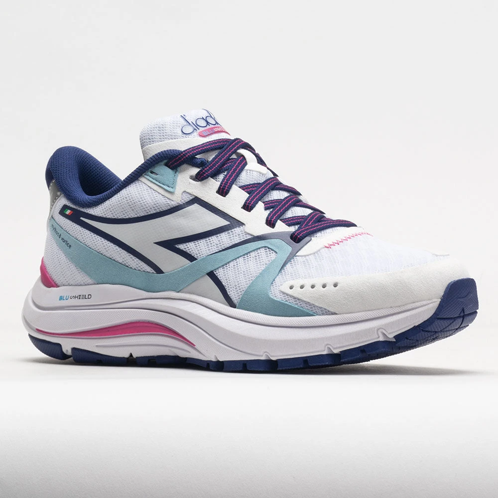 Diadora Mythos Blushield 8 Vortice Women's White/Blueprint 7 Diadora Mythos Blushield 8 Vortice Women's White/Blueprint - Image 5
