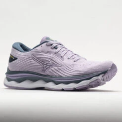 Mizuno Wave Sky 6 Women's Pastel Lilac/White -Famous Sneaker Store 049691 5