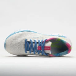 Brooks Trace 2 Women's White/Gray/Alaskan Blue -Famous Sneaker Store 049920 2