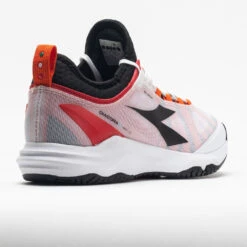 Diadora Speed Blushield Fly AG Men's White/Black/Fiery Red -Famous Sneaker Store 116607 6