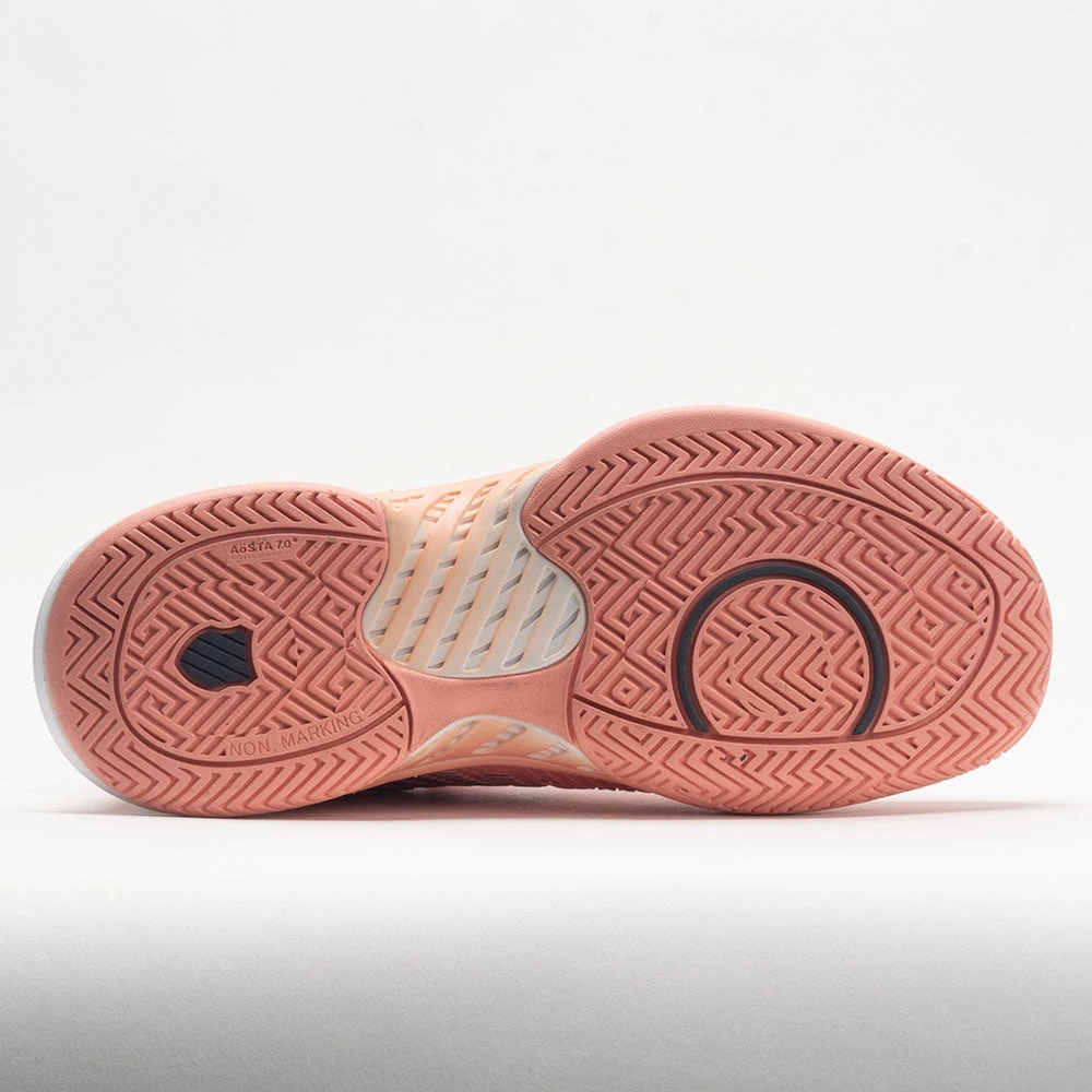 K-Swiss Hypercourt Supreme Women's Peach Amber/White/Asphalt 6 K-Swiss Hypercourt Supreme Women's Peach Amber/White/Asphalt - Image 4