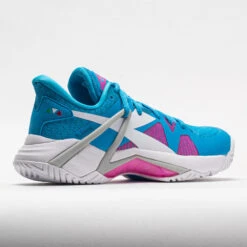 Diadora B.Icon AG Women's Aquarius/White/Rhodamine Red -Famous Sneaker Store 116834 6