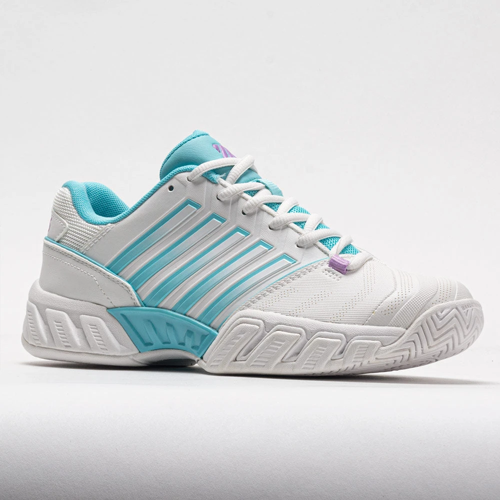 K-Swiss Bigshot Light 4 Women's Brilliant WhiteAngel Blue/Sheer Lilac 7 K-Swiss Bigshot Light 4 Women's Brilliant WhiteAngel Blue/Sheer Lilac - Image 5