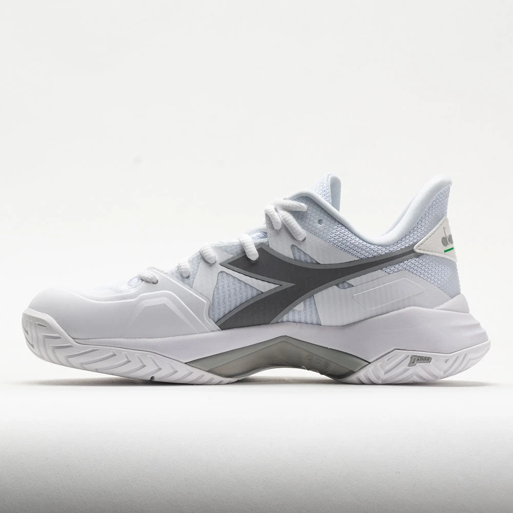 Diadora B.Icon 2 AG Women's White/Silver 4 Diadora B.Icon 2 AG Women's White/Silver - Image 2