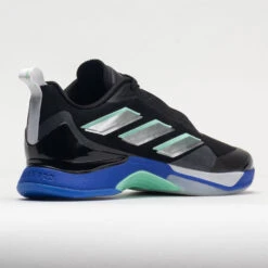 Adidas AvaCourt Women's Black/Silver Metallic/Lucid Blue -Famous Sneaker Store 117043 6