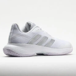 Adidas CourtJam Control Women's White/Silver Metallic/White -Famous Sneaker Store 117075 6