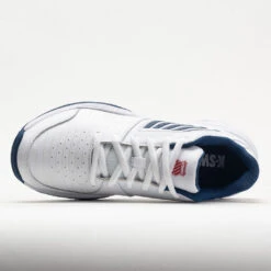 K-Swiss Court Express Men's White/Blue Opal/Lollipop 10 K-Swiss Court Express Men's White/Blue Opal/Lollipop -Famous Sneaker Store 117132 2