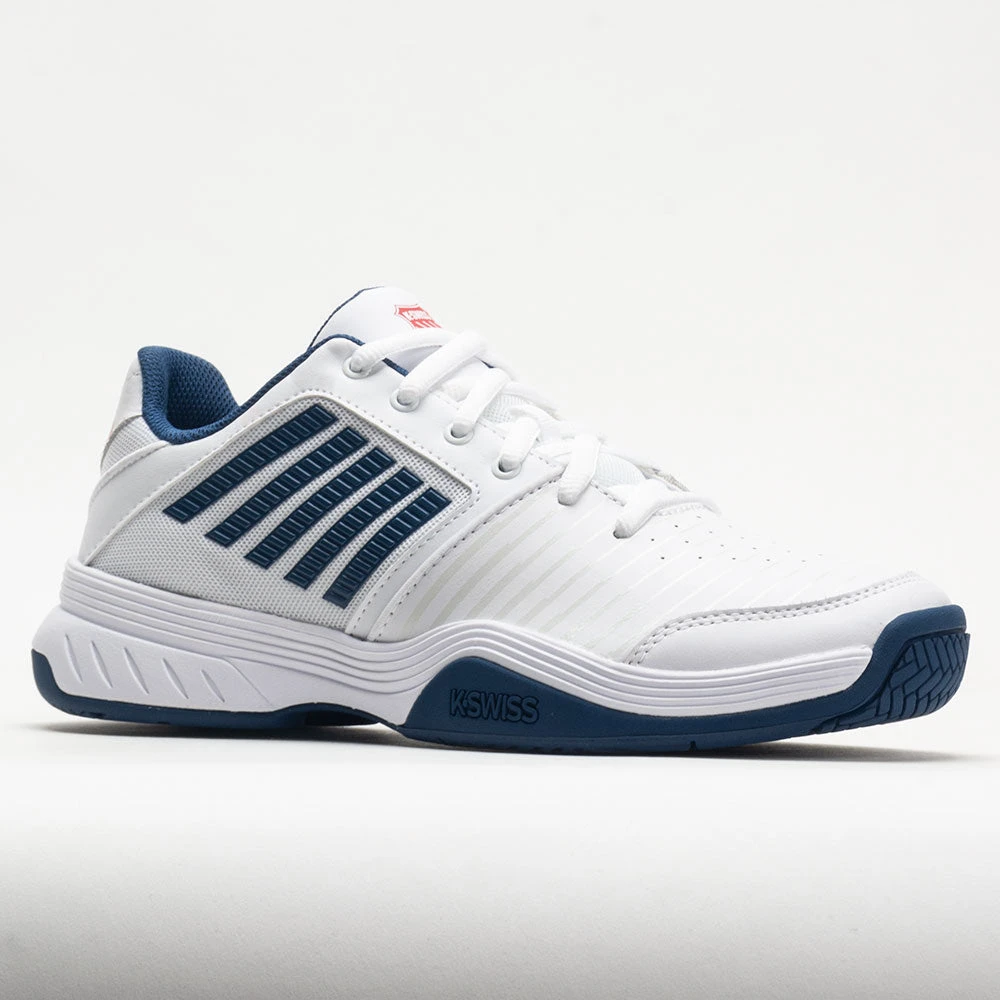 K-Swiss Court Express Men's White/Blue Opal/Lollipop 7 K-Swiss Court Express Men's White/Blue Opal/Lollipop - Image 5
