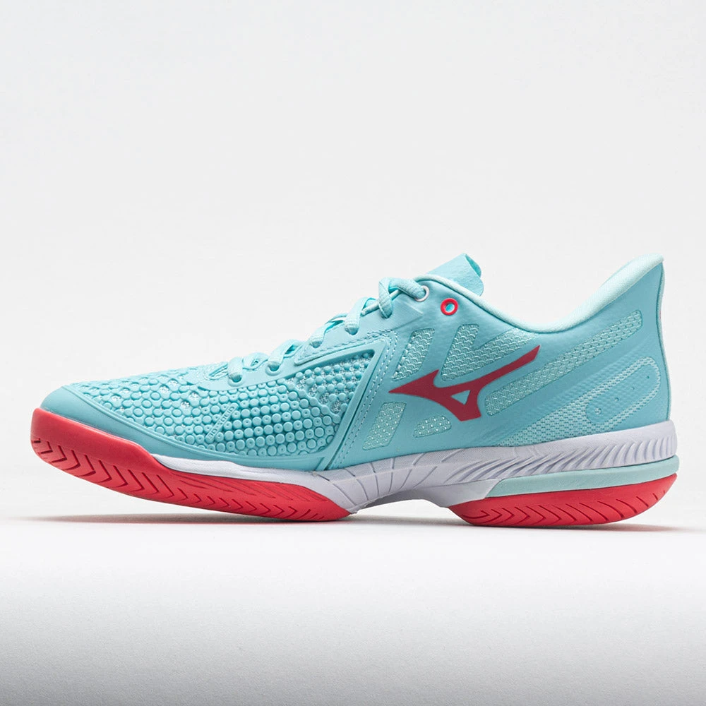 Mizuno Wave Exceed Tour 5 AC Women's Tanager Turpuoise/Paradise Pink 4 Mizuno Wave Exceed Tour 5 AC Women's Tanager Turpuoise/Paradise Pink - Image 2