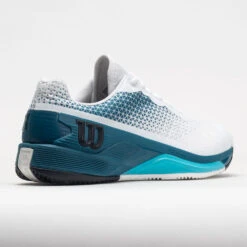 Wilson Rush Pro 4.0 Clay Men's White/Blue Coral/Blue Atoll -Famous Sneaker Store 117516 6