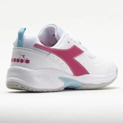 Diadora Challenge 5 SL Junior White/Pinklady -Famous Sneaker Store 121358 6