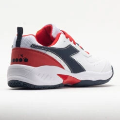 Diadora Challenge 5 SL Junior White/Blue Corsair/Fiery Red -Famous Sneaker Store 121359 6