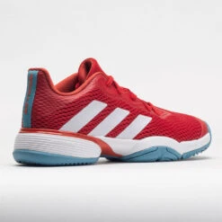 Adidas Barricade Junior Better Scarlet/White/Preloved Red -Famous Sneaker Store 121361 6