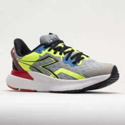 Diadora Mythos Volo 3 Junior Silver/Black/Yellow -Famous Sneaker Store 121395 5