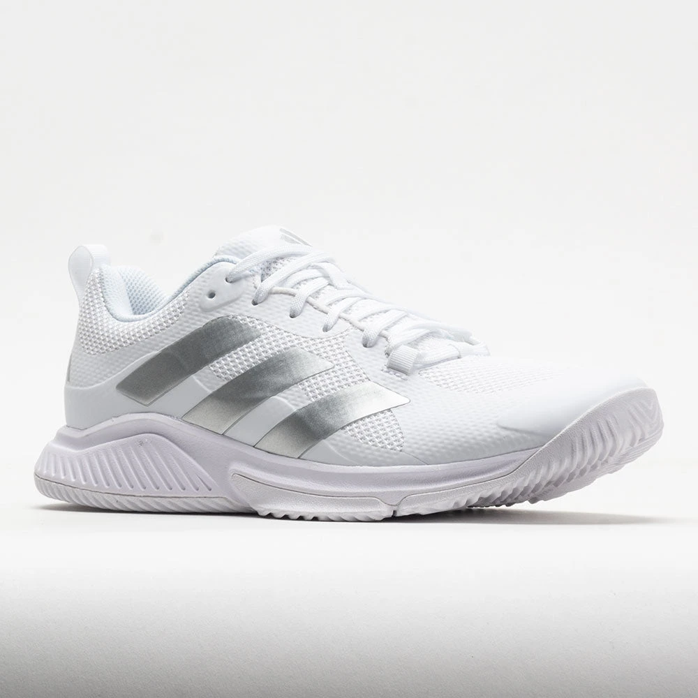Adidas Court Team Bounce 2.0 Women's White/Silver Metallic/Grey 7 Adidas Court Team Bounce 2.0 Women's White/Silver Metallic/Grey - Image 5