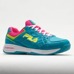 Fila Double Bounce 3 Women's Scuba Blue/White/Safety Yellow -Famous Sneaker Store 370041 5