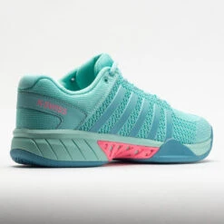 K-Swiss Express Light Pickleball Women's Aruba Blue/Maui Blue/Soft Neo -Famous Sneaker Store 370053 6