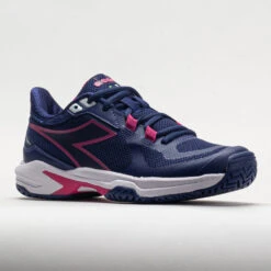 Diadora Trofeo 2 Pickleball Women's Blueprint/Pink Yarrow/White -Famous Sneaker Store 370080 5
