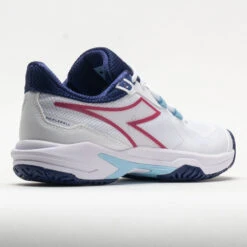 Diadora Trofeo 2 AG Pickleball Women's White/Blueprint/Pink Yarrow -Famous Sneaker Store 370081 6
