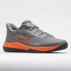 Skechers Viper Court Pro Men's Grey/Orange -Famous Sneaker Store 370104 5