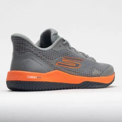 Skechers Viper Court Pro Men's Grey/Orange -Famous Sneaker Store 370104 6