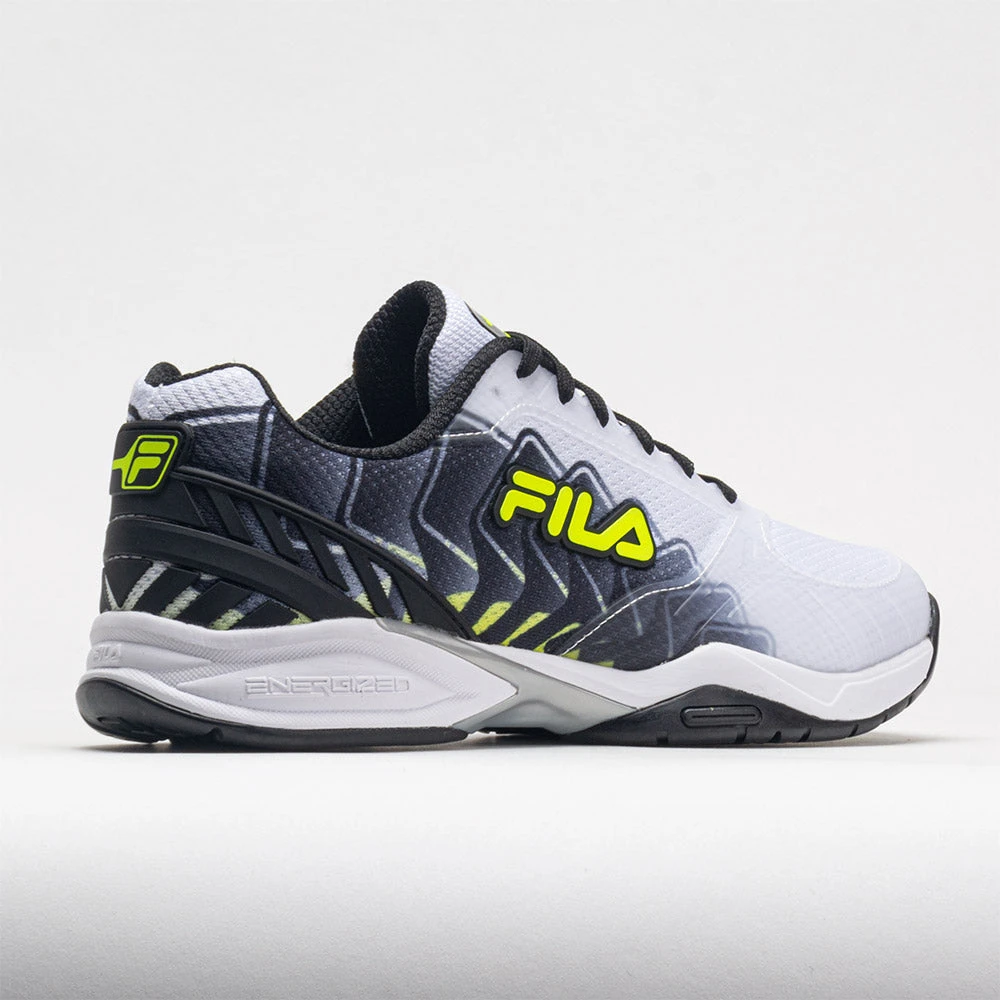 Fila Volley Zone PBF Men's White/Black/Safety Yellow 8 Fila Volley Zone PBF Men's White/Black/Safety Yellow - Image 6