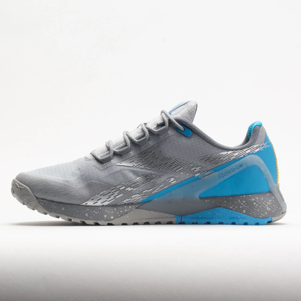 Reebok Nano X1 ADV Men's Pure Grey/Pure Grey/Bright Cyan 4 Reebok Nano X1 ADV Men's Pure Grey/Pure Grey/Bright Cyan - Image 2