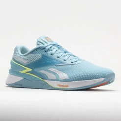Reebok Nano X3 Women's Blue Pearl/Energy Glow/Peach Fuzz -Famous Sneaker Store 561901 5