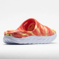 HOKA Ora Recovery Slide Swirl Unisex Yellow Pear/Fiesta -Famous Sneaker Store 570558 6