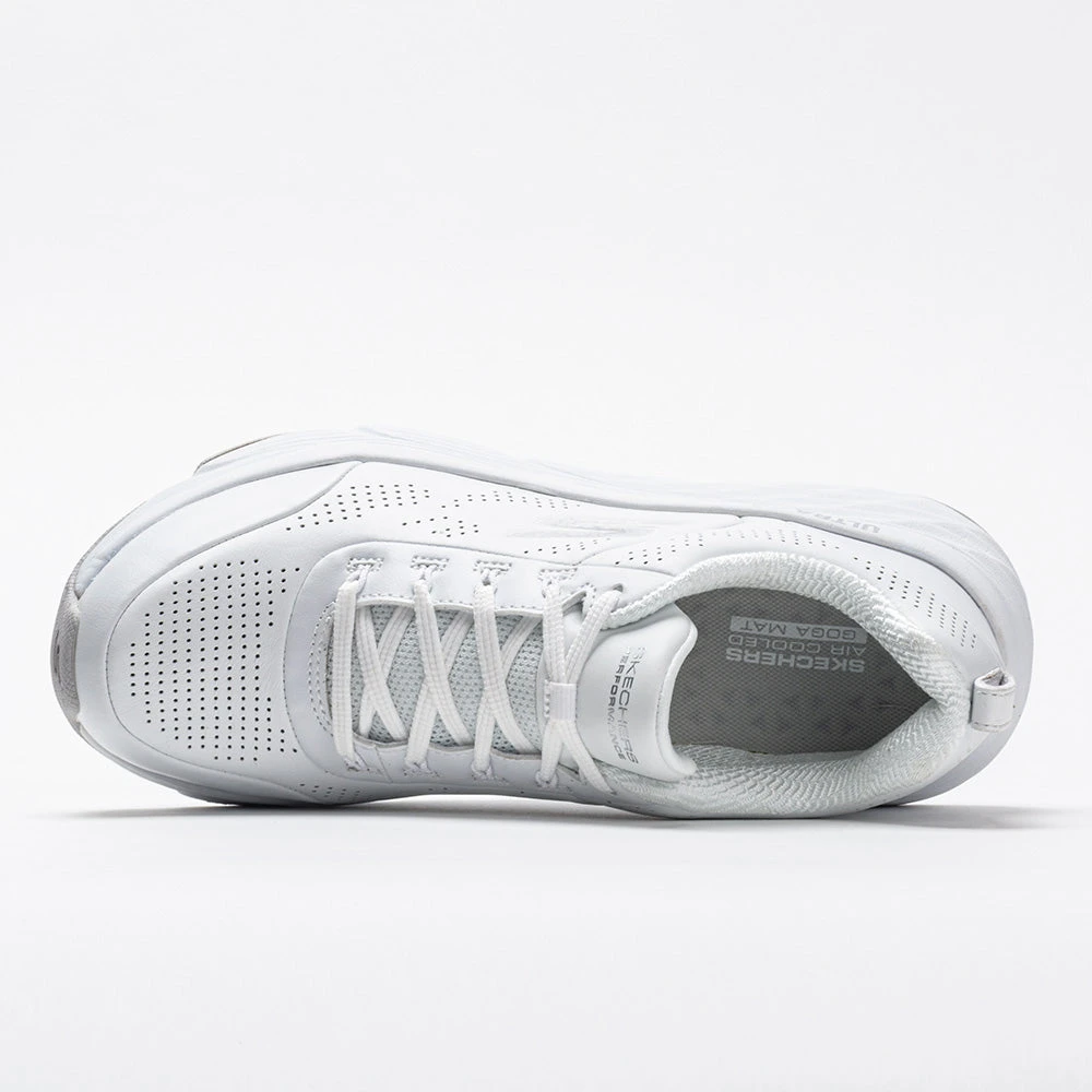 Skechers Max Cushioning Elite Women's White/Silver 5 Skechers Max Cushioning Elite Women's White/Silver - Image 3