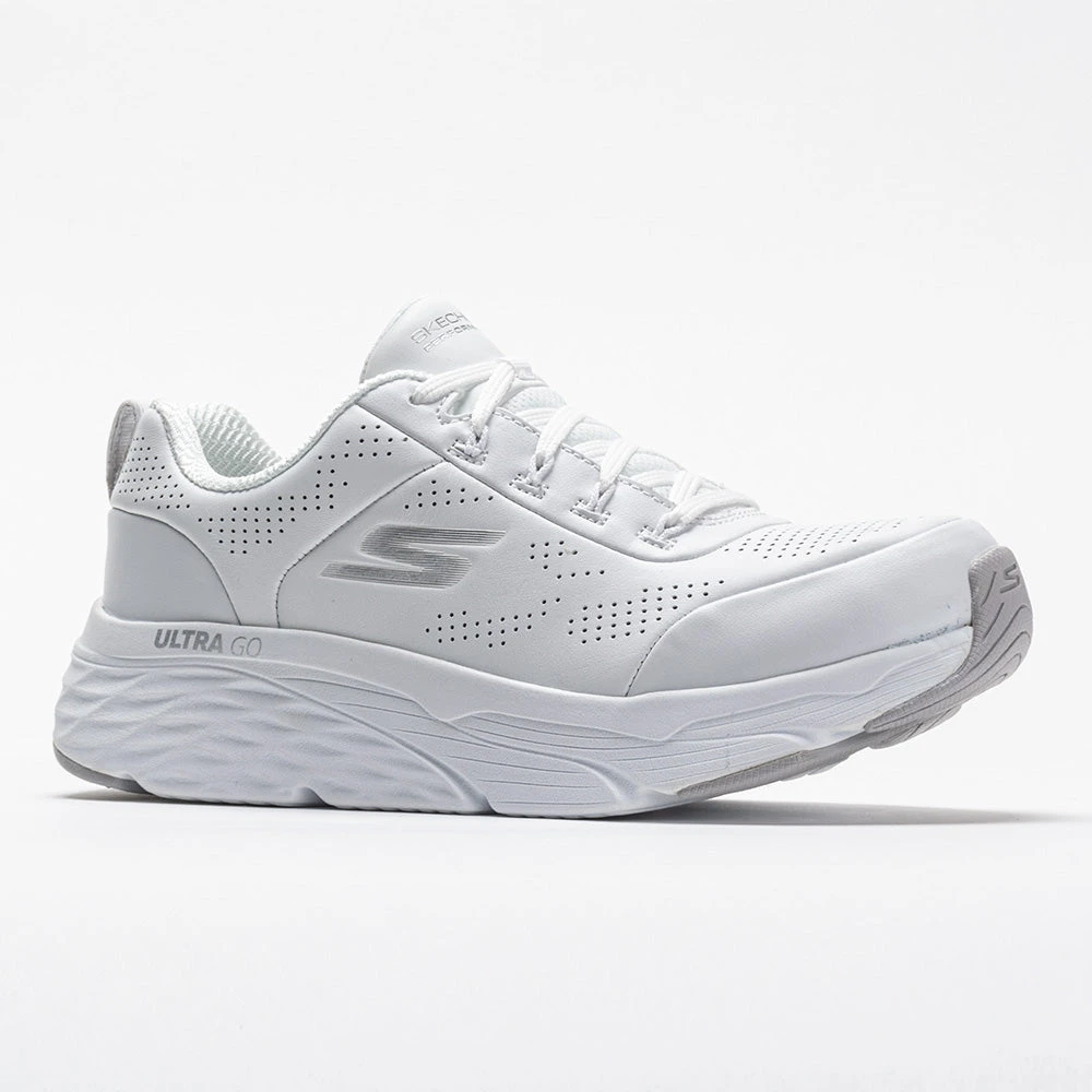 Skechers Max Cushioning Elite Women's White/Silver 7 Skechers Max Cushioning Elite Women's White/Silver - Image 5