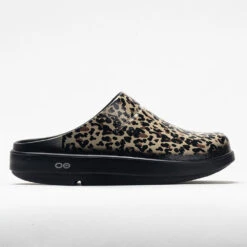 OOFOS OOcloog Limited Women's Black Leopard