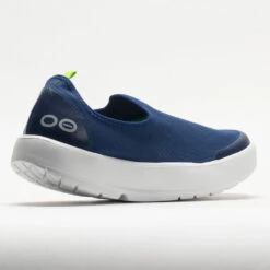 OOFOS OOmg EeZee Women's White/Navy -Famous Sneaker Store 631315 6